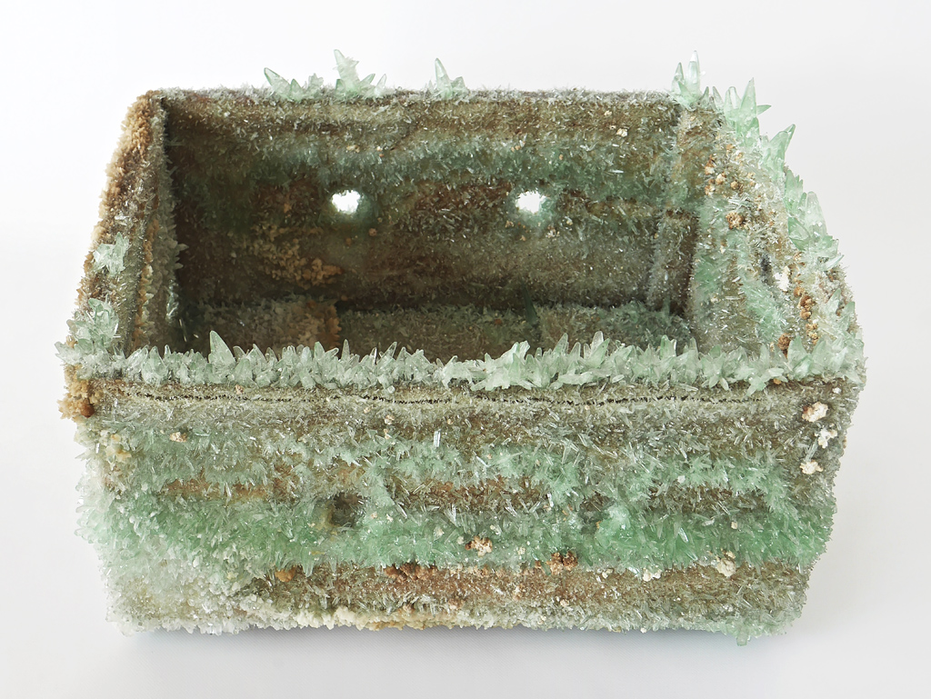 'CONTAINER', 2012, Transportkarton, Ammoniumphosphat, 56x43x30 cm